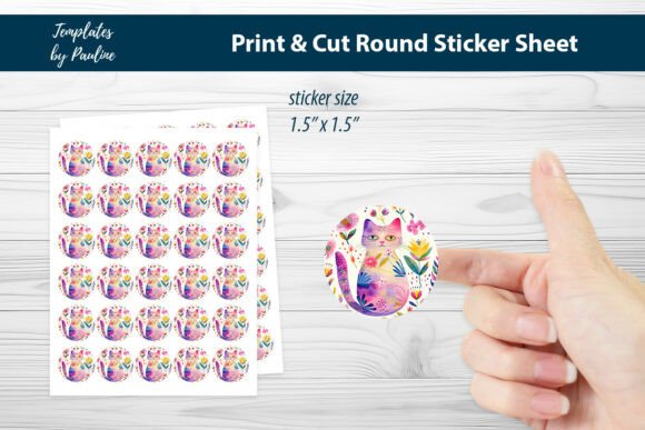 Elevate Designs with Cute Cat Stickers