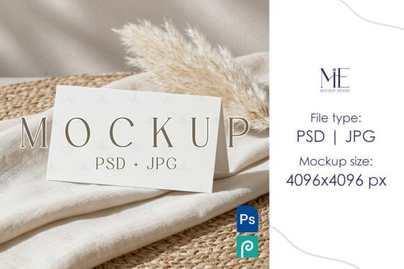 Elevating Event Branding: The Strategic Value of Professional Place Card Mockups