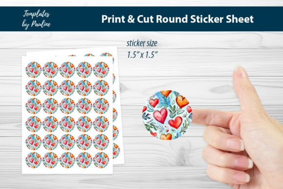 Evaluating the Anniversary Heart Round Sticker Sheet for Packaging and Personal Projects