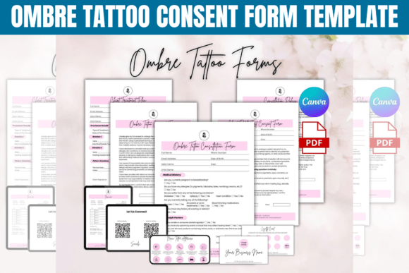 Master Your Studio with an Ombre Tattoo Consent Form Template